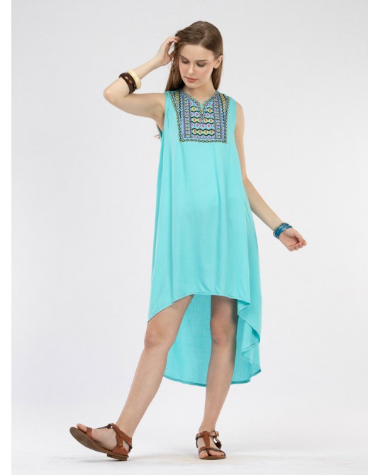 Belena Salvia Midi Dress