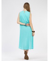 Belena Salvia Midi Dress