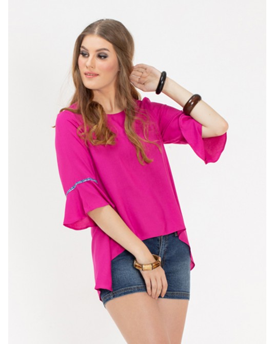 Iona Fuchsia Blouse