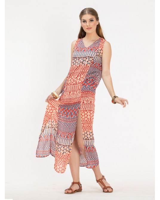 Bountie Geos Maxi Dress