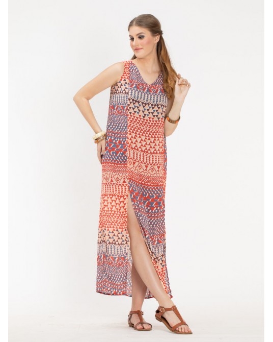 Bountie Geos Maxi Dress