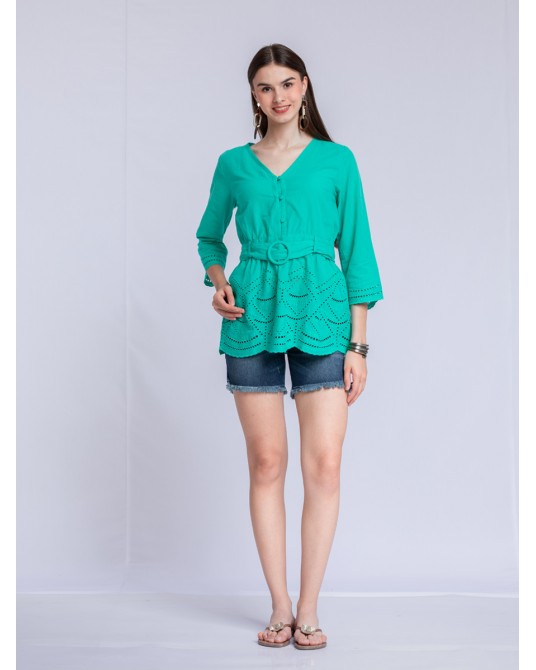 Molana Mint  Blouse