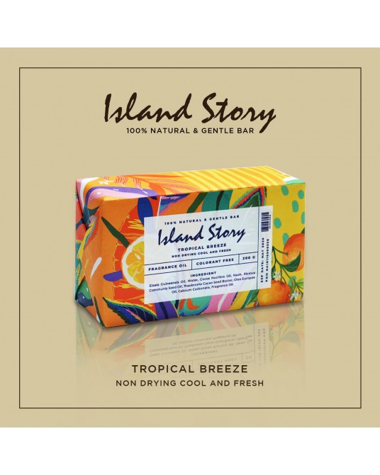 Tropical Breeze Soap 200 Gr