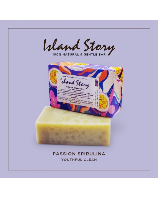 Passion Spirulina Soap 100 Gr