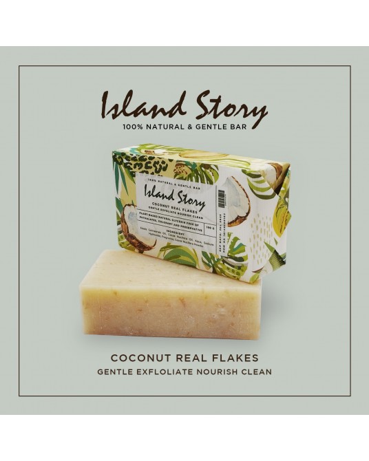 Coconut Real Flake Soap 100 Gr