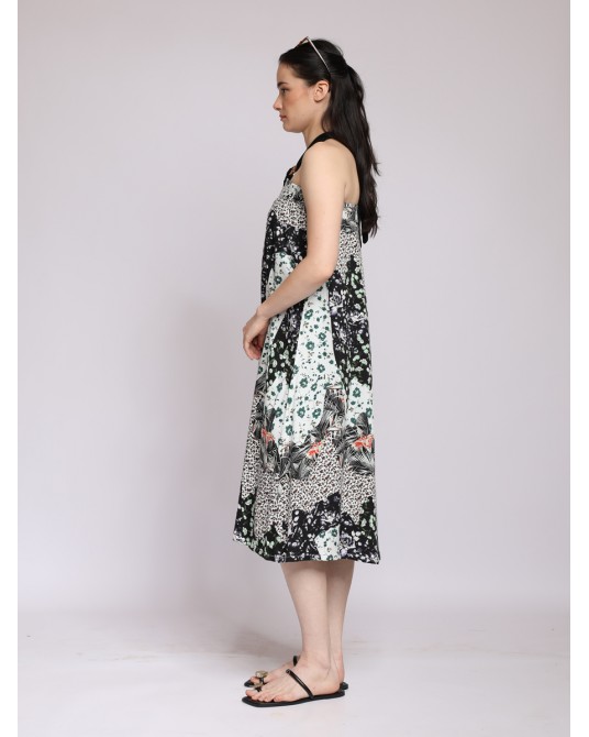 Ubud Garden Halter Dress